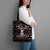 Christmas Bull Dog Terrier Tote Bag Xmas Holiday Patterns - Wonder Print Shop