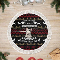 Christmas Bull Dog Terrier Tree Skirt Xmas Holiday Patterns - Wonder Print Shop