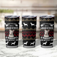 Christmas Bull Dog Terrier Tumbler Cup Xmas Holiday Patterns - Wonder Print Shop