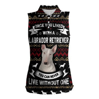 Christmas Bull Dog Terrier Women Sleeveless Polo Shirt Xmas Holiday Patterns - Wonder Print Shop