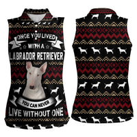 Christmas Bull Dog Terrier Women Sleeveless Polo Shirt Xmas Holiday Patterns - Wonder Print Shop