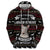Christmas Bull Dog Terrier Zip Hoodie Xmas Holiday Patterns - Wonder Print Shop