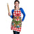 Christmas Butterfly Wreath Apron Xmas Holiday Patterns - Wonder Print Shop