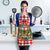 Christmas Butterfly Wreath Apron Xmas Holiday Patterns - Wonder Print Shop