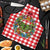 Christmas Butterfly Wreath Apron Xmas Holiday Patterns - Wonder Print Shop