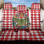 Christmas Butterfly Wreath Back Car Seat Cover Xmas Holiday Patterns - Wonder Print Shop
