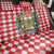 Christmas Butterfly Wreath Back Car Seat Cover Xmas Holiday Patterns - Wonder Print Shop