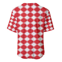 Christmas Butterfly Wreath Baseball Jersey Xmas Holiday Patterns - Wonder Print Shop