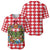 Christmas Butterfly Wreath Baseball Jersey Xmas Holiday Patterns - Wonder Print Shop