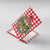 Christmas Butterfly Wreath Canvas Wall Art Xmas Holiday Patterns - Wonder Print Shop