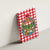 Christmas Butterfly Wreath Canvas Wall Art Xmas Holiday Patterns - Wonder Print Shop
