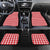 Christmas Butterfly Wreath Car Mats Xmas Holiday Patterns - Wonder Print Shop