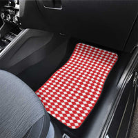 Christmas Butterfly Wreath Car Mats Xmas Holiday Patterns - Wonder Print Shop