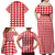 Christmas Butterfly Wreath Family Matching Off Shoulder Maxi Dress and Hawaiian Shirt Xmas Holiday Patterns - Wonder Print Shop