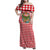 Christmas Butterfly Wreath Family Matching Off Shoulder Maxi Dress and Hawaiian Shirt Xmas Holiday Patterns - Wonder Print Shop