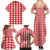 Christmas Butterfly Wreath Family Matching Summer Maxi Dress and Hawaiian Shirt Xmas Holiday Patterns - Wonder Print Shop