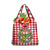 Christmas Butterfly Wreath Grocery Bag Xmas Holiday Patterns - Wonder Print Shop