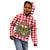 Christmas Butterfly Wreath Kid Hoodie Xmas Holiday Patterns - Wonder Print Shop