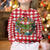 Christmas Butterfly Wreath Kid Ugly Christmas Sweater Xmas Holiday Patterns - Wonder Print Shop