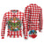 Christmas Butterfly Wreath Ugly Christmas Sweater Xmas Holiday Patterns - Wonder Print Shop