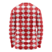 Christmas Butterfly Wreath Long Sleeve Shirt Xmas Holiday Patterns - Wonder Print Shop