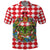 Christmas Butterfly Wreath Polo Shirt Xmas Holiday Patterns - Wonder Print Shop