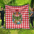 Christmas Butterfly Wreath Quilt Xmas Holiday Patterns - Wonder Print Shop
