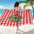 Christmas Butterfly Wreath Sarong Xmas Holiday Patterns - Wonder Print Shop