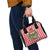 Christmas Butterfly Wreath Shoulder Handbag Xmas Holiday Patterns - Wonder Print Shop