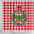 Christmas Butterfly Wreath Shower Curtain Xmas Holiday Patterns - Wonder Print Shop