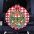 Christmas Butterfly Wreath Spare Tire Cover Xmas Holiday Patterns - Wonder Print Shop