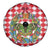 Christmas Butterfly Wreath Spare Tire Cover Xmas Holiday Patterns - Wonder Print Shop