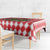 Christmas Butterfly Wreath Tablecloth Xmas Holiday Patterns - Wonder Print Shop