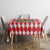 Christmas Butterfly Wreath Tablecloth Xmas Holiday Patterns - Wonder Print Shop