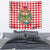 Christmas Butterfly Wreath Tapestry Xmas Holiday Patterns - Wonder Print Shop