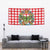 Christmas Butterfly Wreath Tapestry Xmas Holiday Patterns - Wonder Print Shop