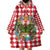 Christmas Butterfly Wreath Wearable Blanket Hoodie Xmas Holiday Patterns - Wonder Print Shop