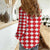 Christmas Butterfly Wreath Women Casual Shirt Xmas Holiday Patterns - Wonder Print Shop