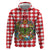 Christmas Butterfly Wreath Zip Hoodie Xmas Holiday Patterns - Wonder Print Shop