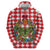 Christmas Butterfly Wreath Zip Hoodie Xmas Holiday Patterns - Wonder Print Shop
