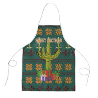 Cactus Gifts Christmas Apron Xmas Holiday Patterns - Wonder Print Shop