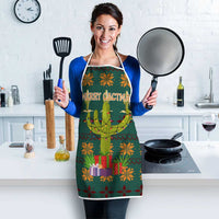 Cactus Gifts Christmas Apron Xmas Holiday Patterns - Wonder Print Shop
