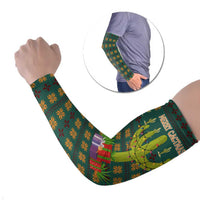 Cactus Gifts Christmas Arm Sleeves Xmas Holiday Patterns - Wonder Print Shop