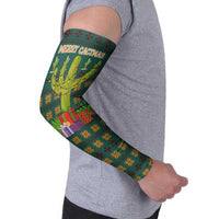 Cactus Gifts Christmas Arm Sleeves Xmas Holiday Patterns - Wonder Print Shop