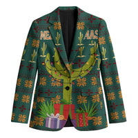 Cactus Gifts Christmas Blazer Xmas Holiday Patterns - Wonder Print Shop