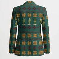 Cactus Gifts Christmas Blazer Xmas Holiday Patterns - Wonder Print Shop