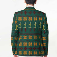 Cactus Gifts Christmas Blazer Xmas Holiday Patterns - Wonder Print Shop