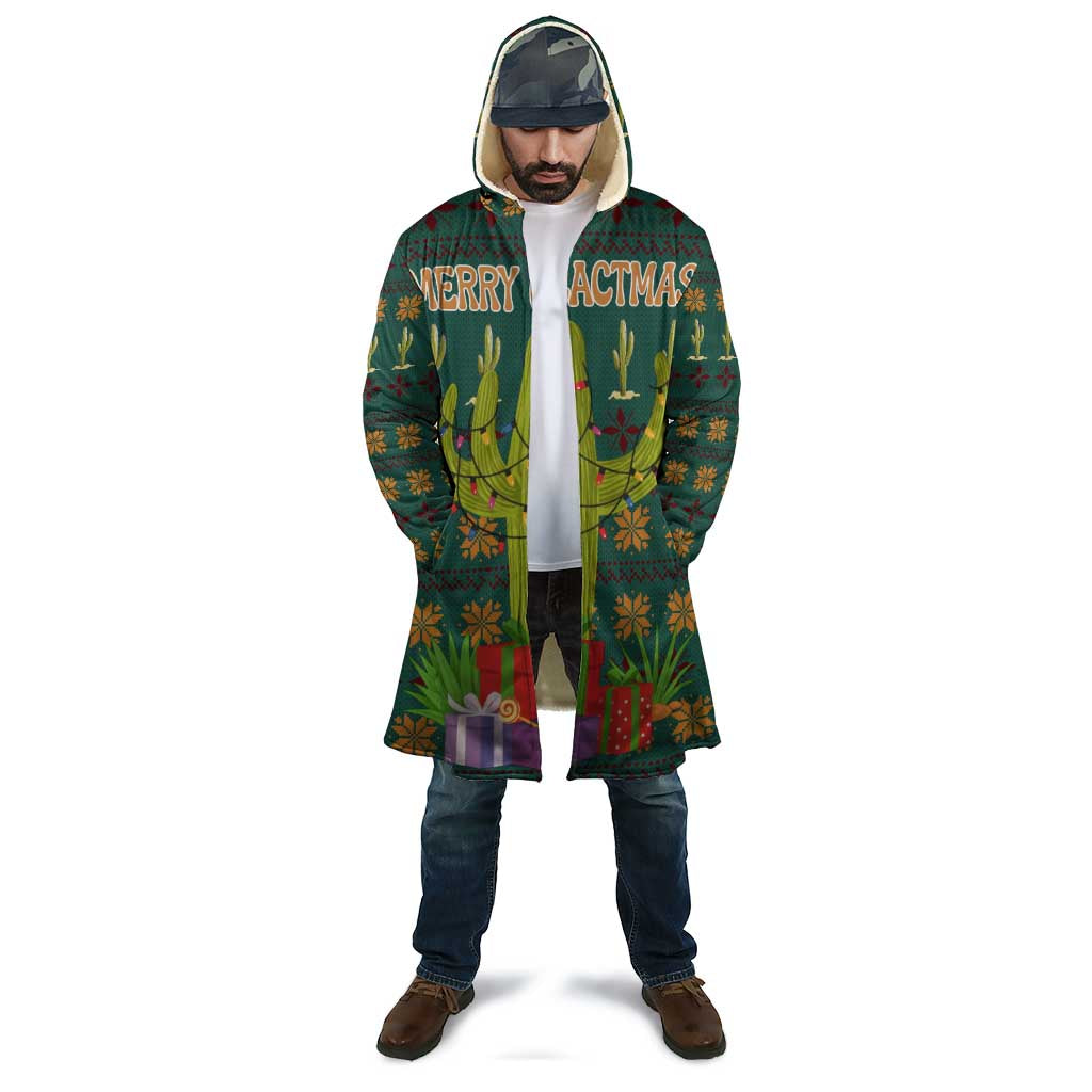 Cactus Gifts Christmas Cloak Xmas Holiday Patterns - Wonder Print Shop