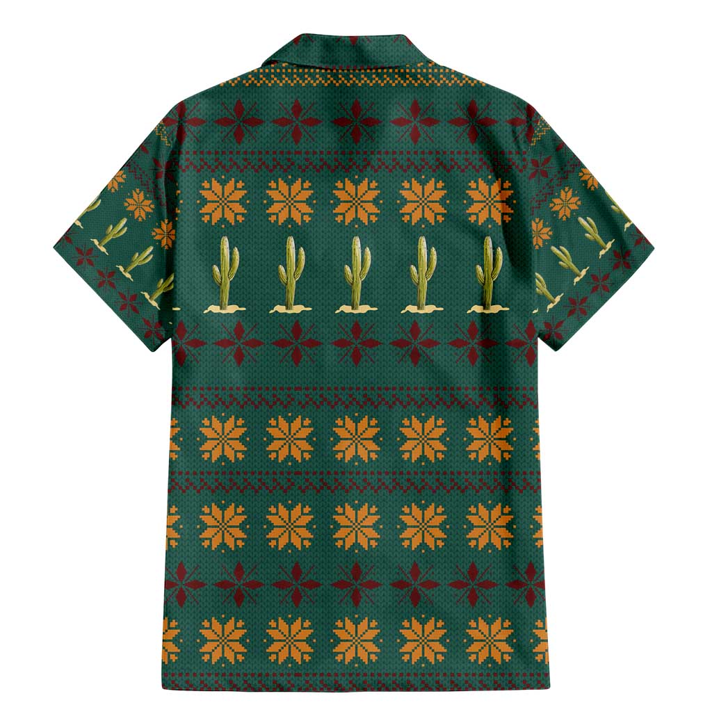 Cactus Gifts Christmas Family Matching Mermaid Dress and Hawaiian Shirt Xmas Holiday Patterns - Wonder Print Shop