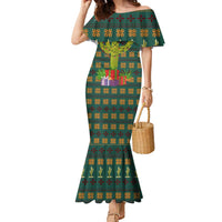 Cactus Gifts Christmas Family Matching Mermaid Dress and Hawaiian Shirt Xmas Holiday Patterns - Wonder Print Shop